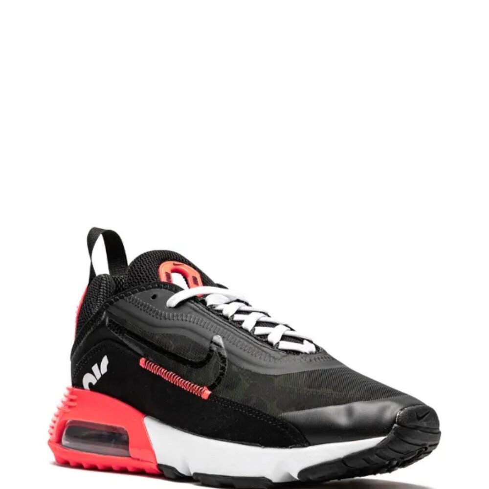 Nike Men's Black Infrared Duck Camo Air Max 2090 Athletic Running Shoes Size 13